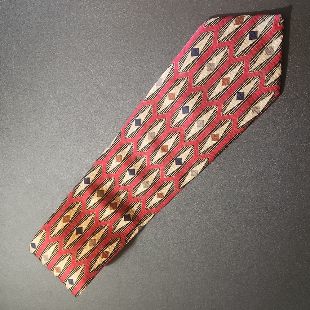 Red Tom James tie